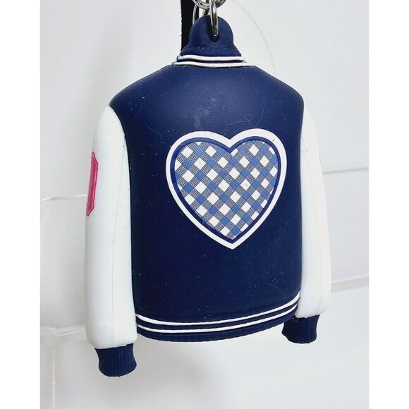 VARSITY JACKET Blue White Bath Body Works Pocketbac Holder NEW - Picture 6 of 8